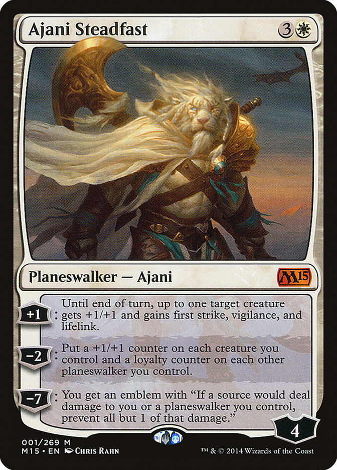 Ajani Steadfast: Magic 2015
