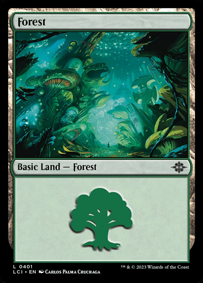 Forest (#401): Lost Caverns of Ixalan