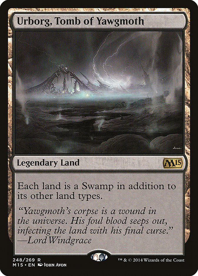 Urborg, Tomb of Yawgmoth - (Foil): Magic 2015
