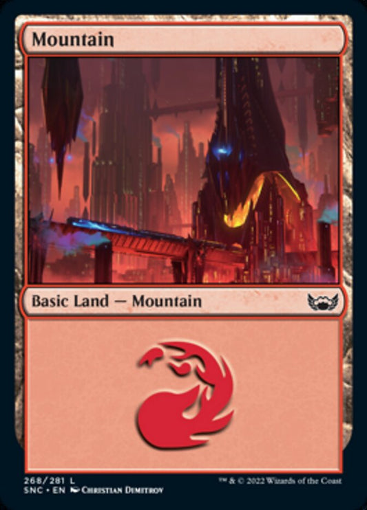 Mountain (#268) - (Foil): Streets of New Capenna