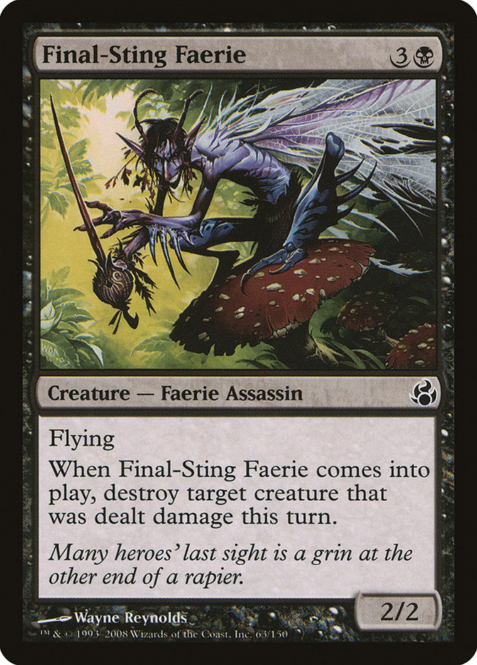 Final-Sting Faerie - (Foil): Morningtide