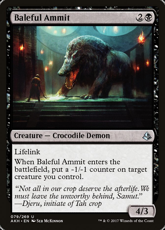 Baleful Ammit: Amonkhet