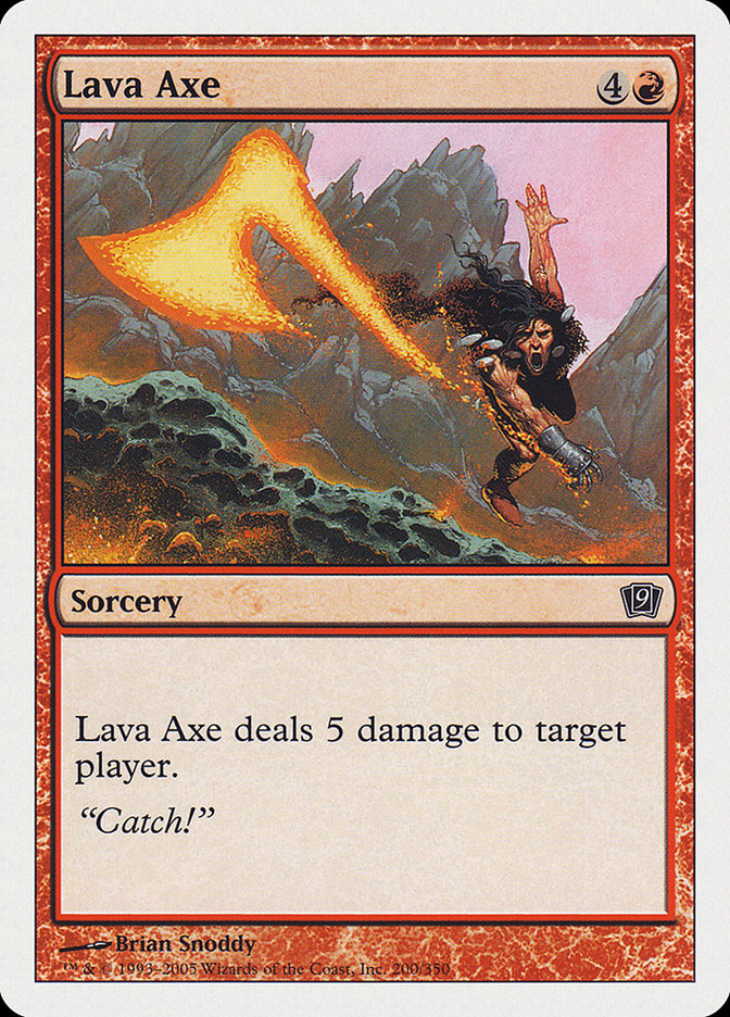Lava Axe: Ninth Edition