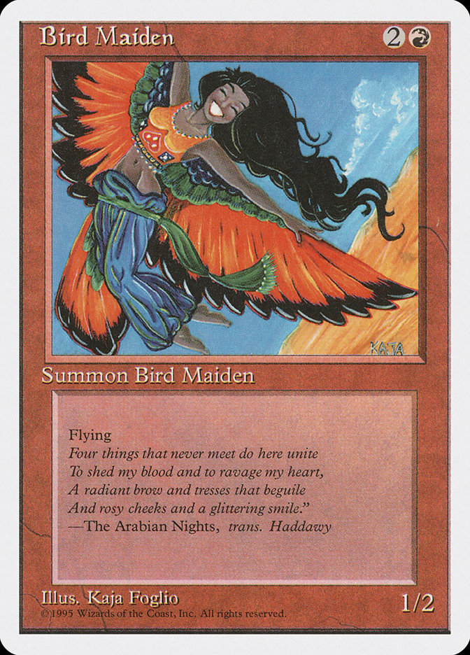 Bird Maiden: Fourth Edition