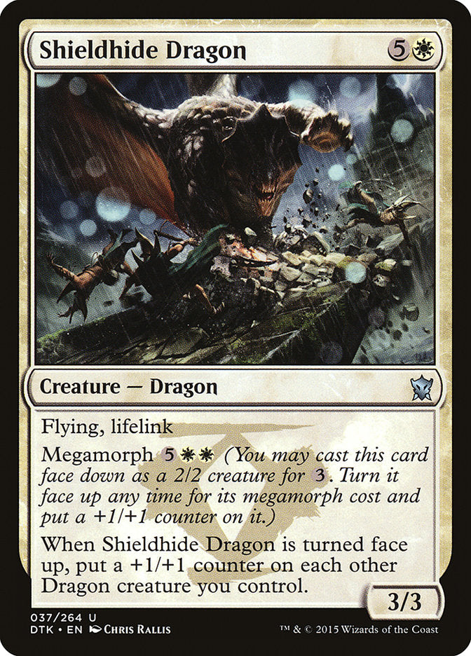 Shieldhide Dragon: Dragons of Tarkir