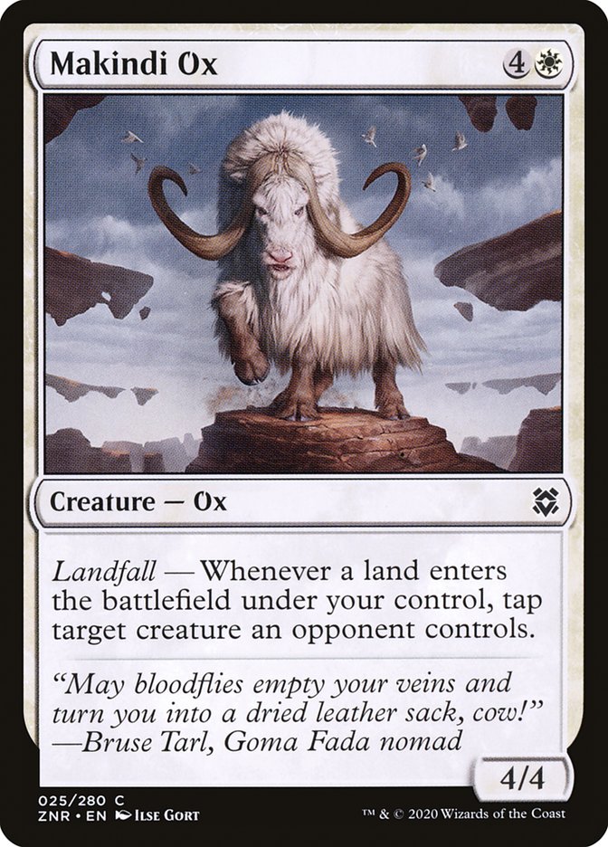 Makindi Ox: Zendikar Rising