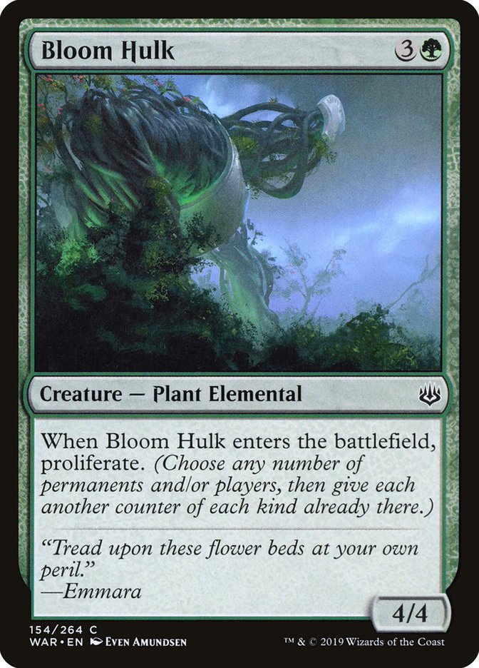 Bloom Hulk - (Foil): War of the Spark