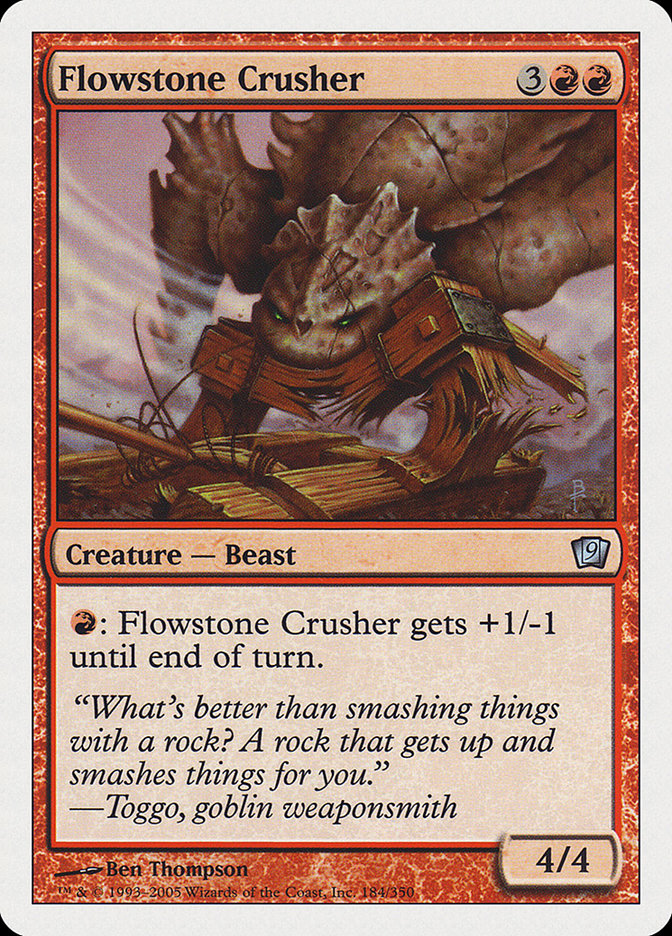 Flowstone Crusher: Ninth Edition