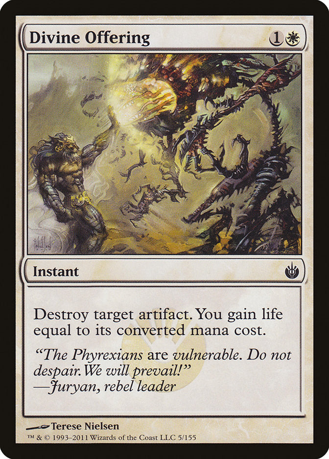 Divine Offering: Mirrodin Besieged