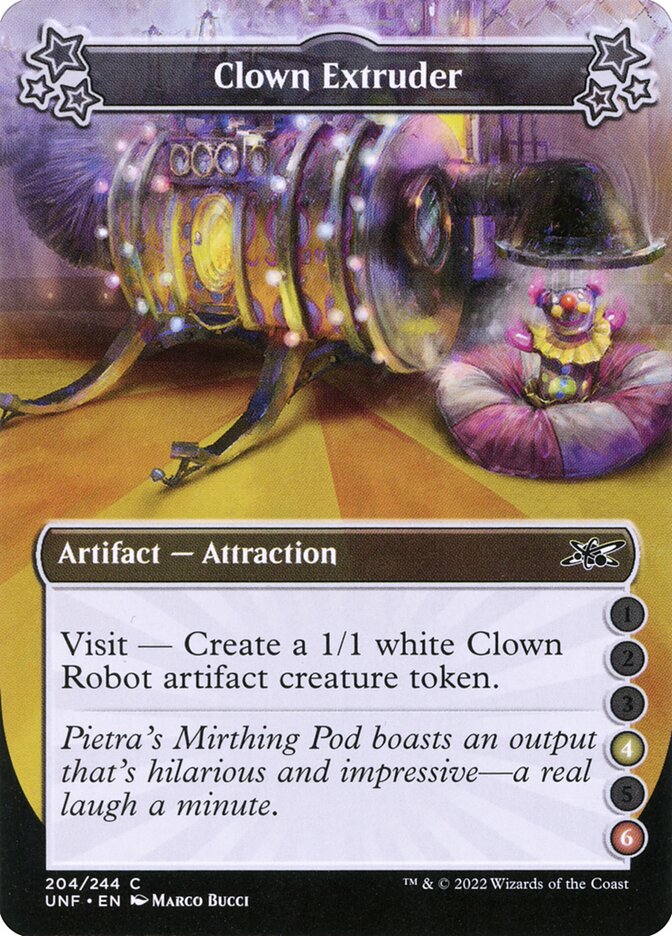 Clown Extruder (4/6): Unfinity