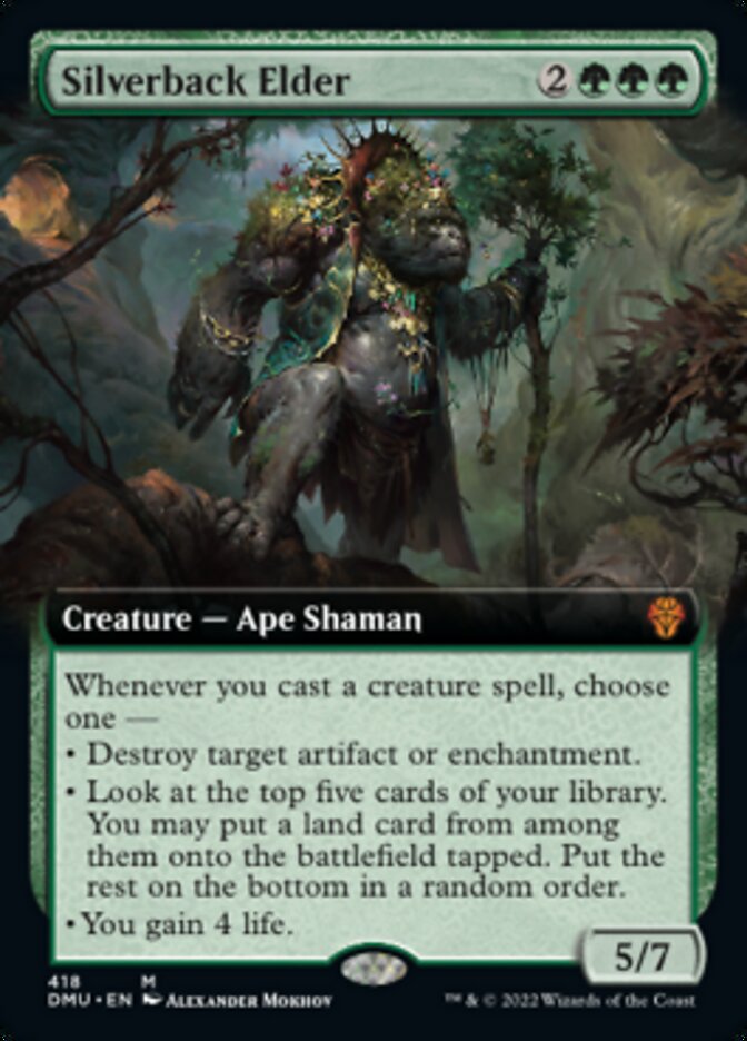 Silverback Elder (Extended Art) - (Foil): Dominaria United