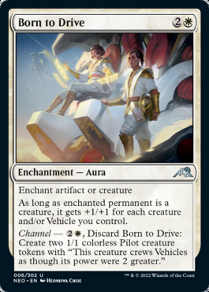 Born to Drive - (Foil): Kamigawa: Neon Dynasty