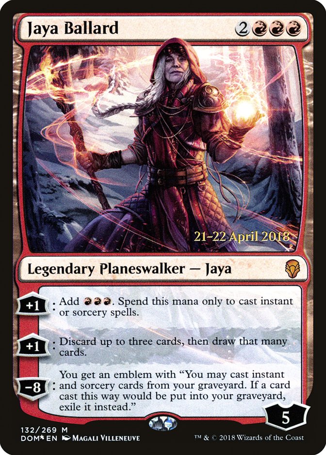 Jaya Ballard (Prerelease) (Dominaria) - (Foil): Dominaria Promos