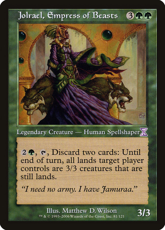 Jolrael, Empress of Beasts: Time Spiral Timeshifted