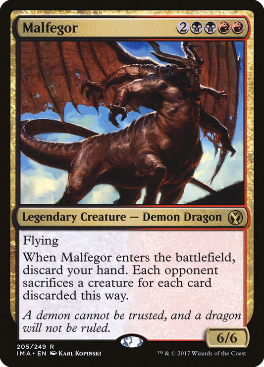 Malfegor: Iconic Masters