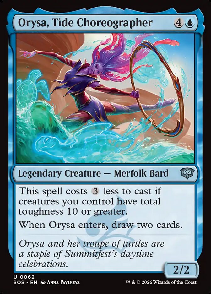 Orysa, Tide Choreographer - (Foil): Secrets of Strixhaven