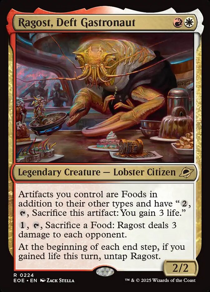 Ragost, Deft Gastronaut - (Foil): Edge of Eternities