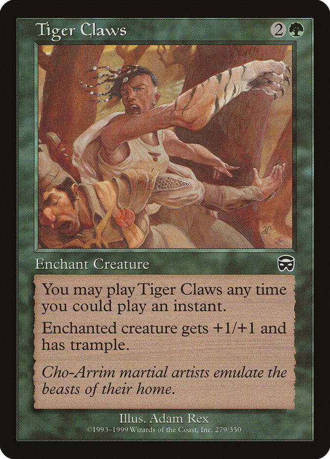 Tiger Claws: Mercadian Masques