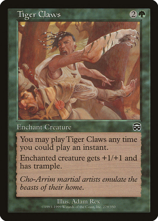 Tiger Claws: Mercadian Masques