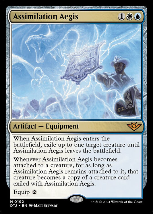 Assimilation Aegis - (Foil): Outlaws of Thunder Junction