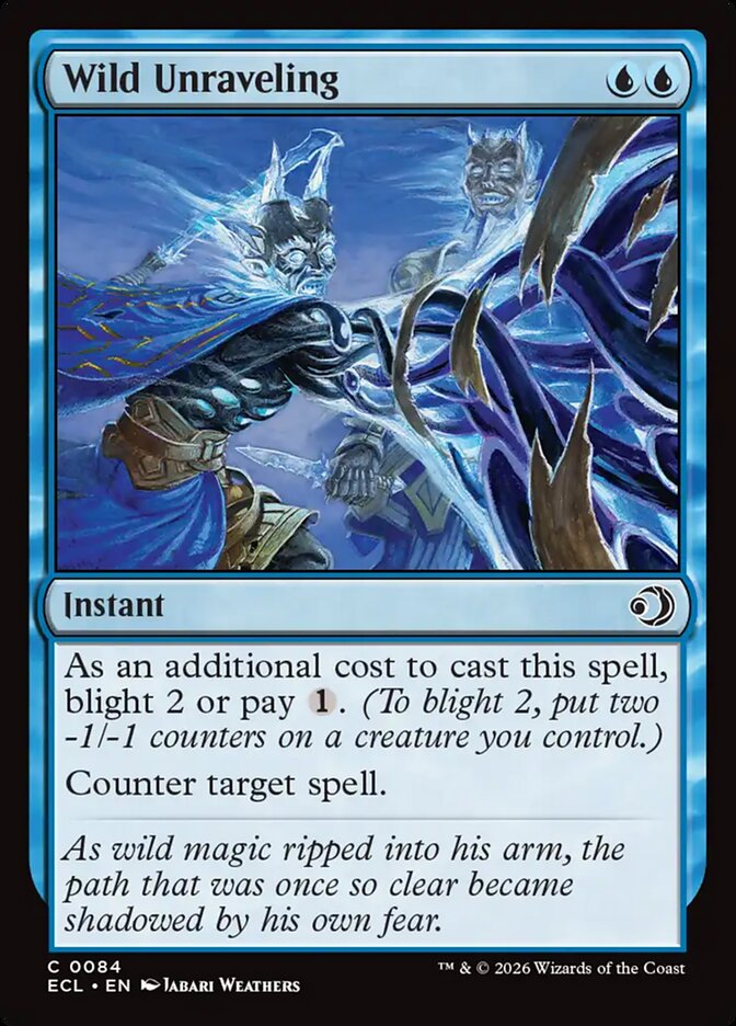 Wild Unraveling - (Foil): Lorwyn Eclipsed
