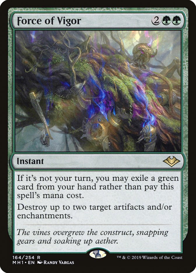 Force of Vigor - (Foil): Modern Horizons
