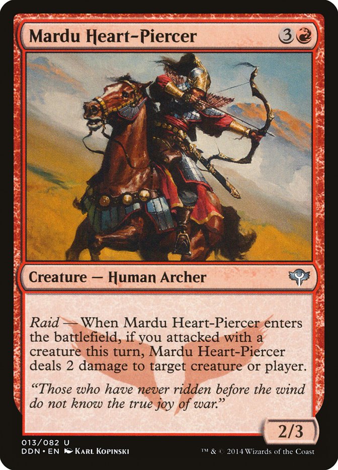 Mardu Heart-Piercer: Duel Decks: Speed vs. Cunning
