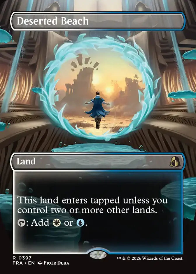 Deserted Beach (Borderless) (#397)