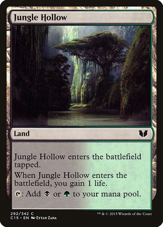 Jungle Hollow: Commander 2015
