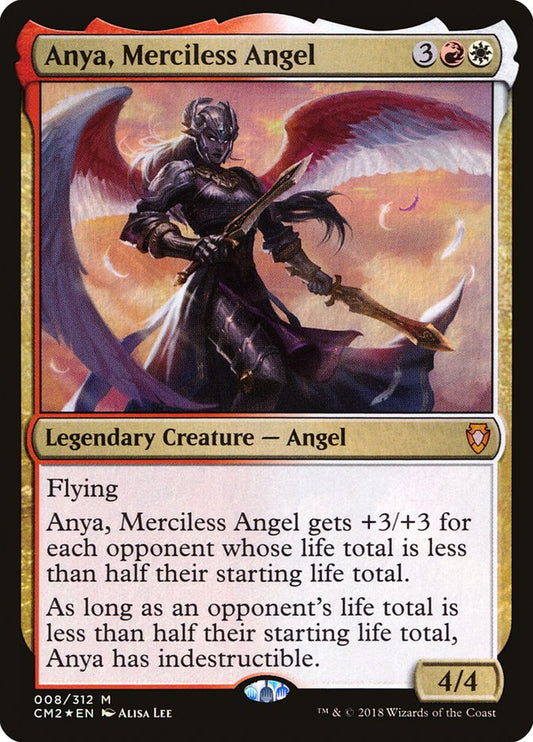 Anya, Merciless Angel - (Foil): Commander Anthology Volume II