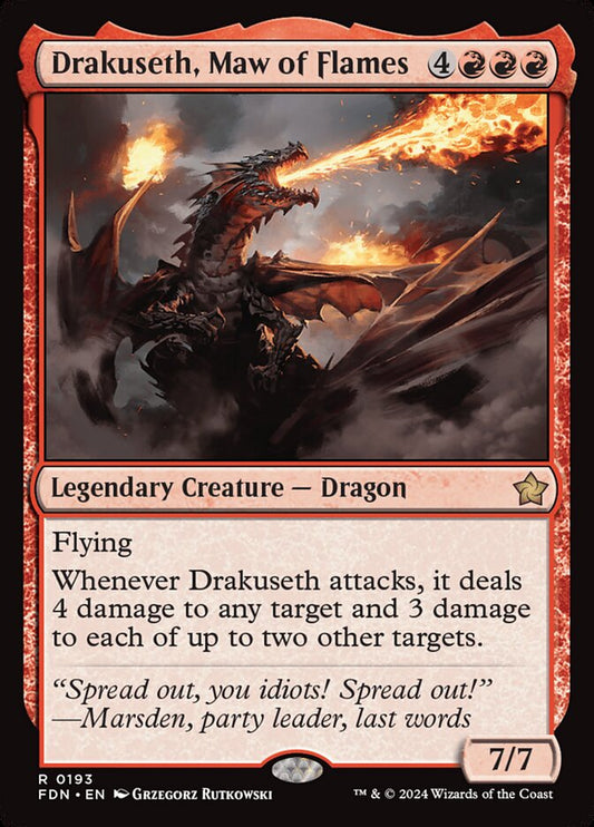 Drakuseth, Maw of Flames: Foundations