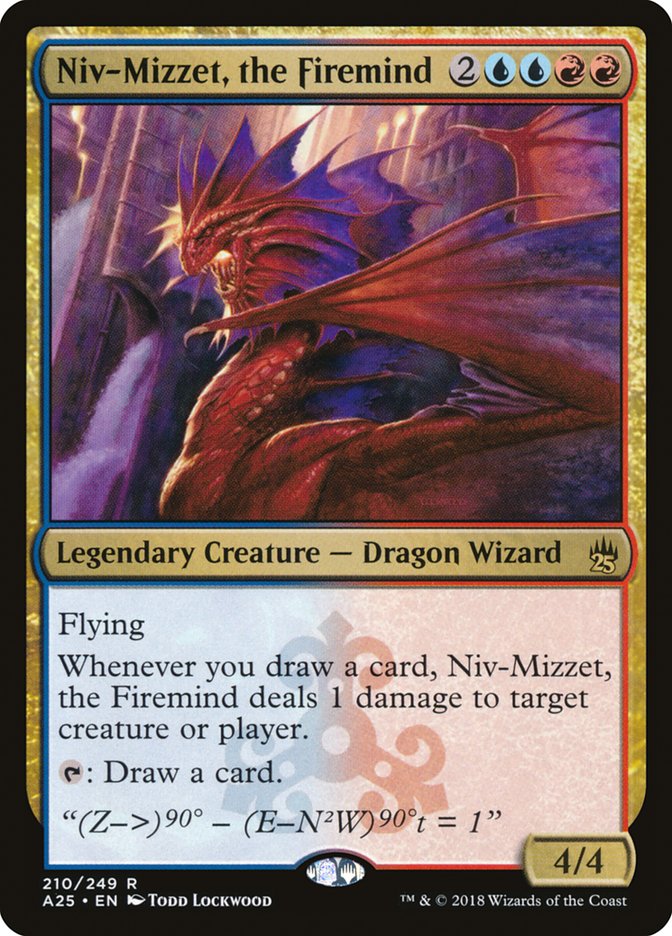 Niv-Mizzet, the Firemind - (Foil): Masters 25