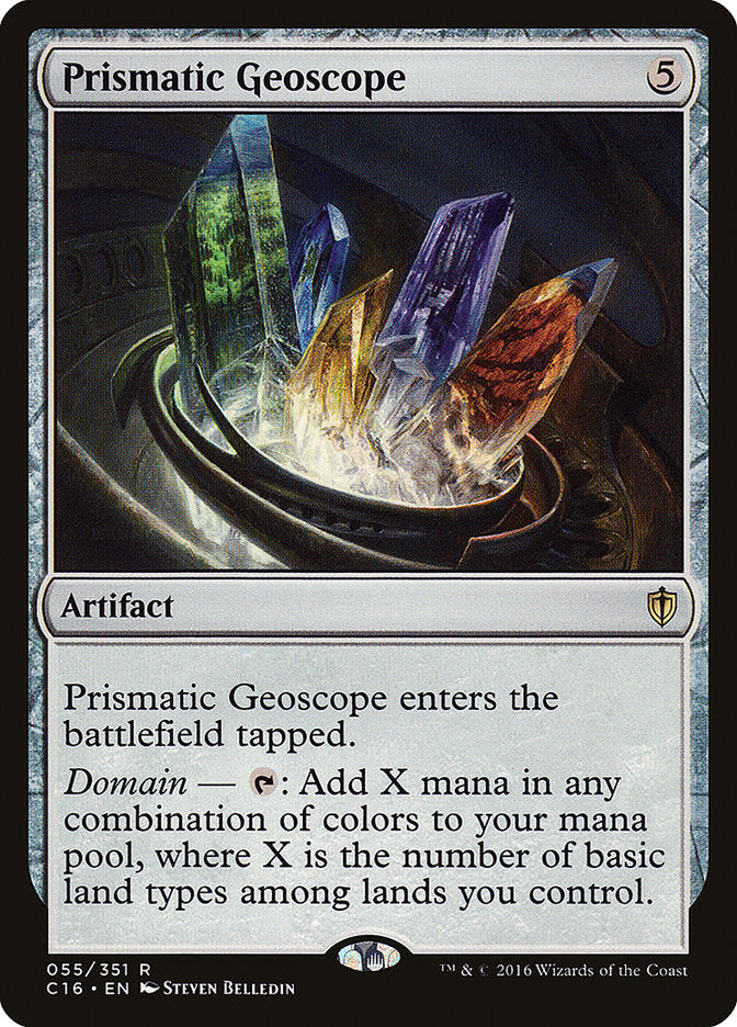 Prismatic Geoscope: Commander 2016