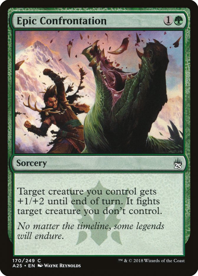 Epic Confrontation: Masters 25