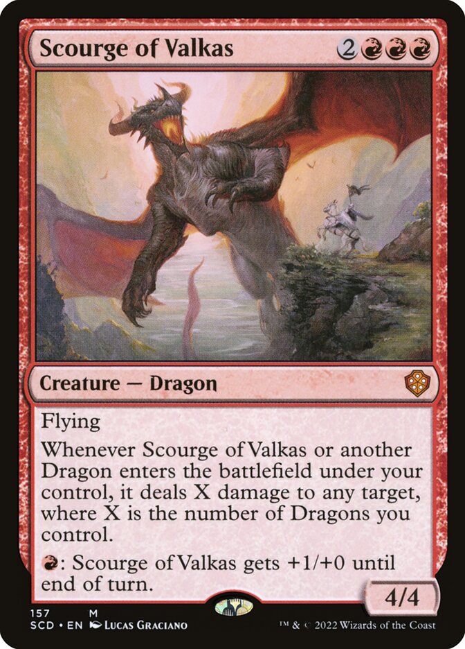 Scourge of Valkas: Starter Commander Decks
