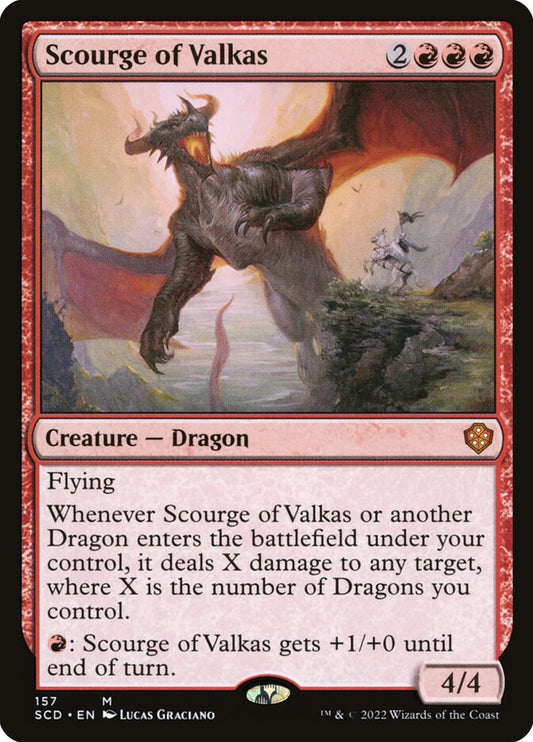 Scourge of Valkas: Starter Commander Decks