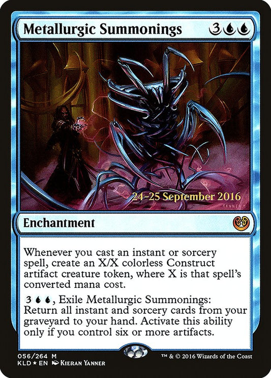 Metallurgic Summonings - (Foil): Kaladesh Promos