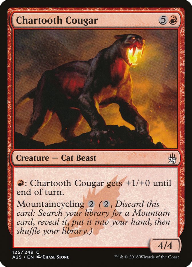 Chartooth Cougar: Masters 25