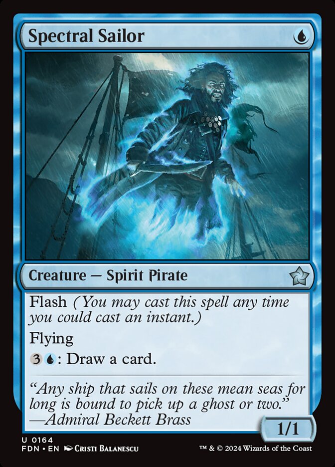 Spectral Sailor - (Foil): Foundations