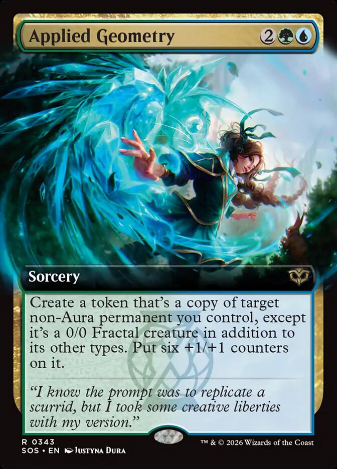 Applied Geometry - (Foil): Secrets of Strixhaven