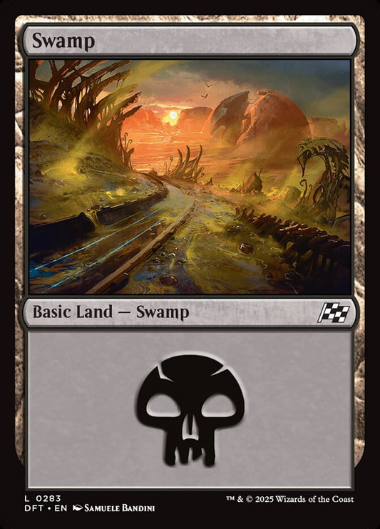 Swamp (#283) - (Foil): Aetherdrift
