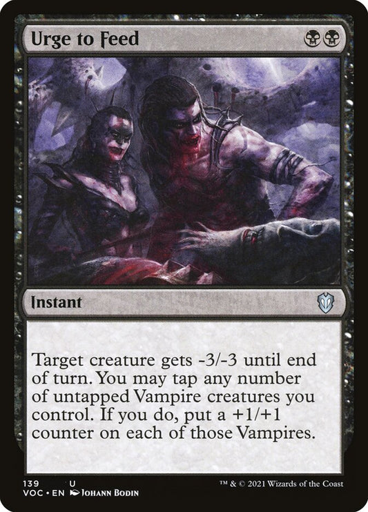 Urge to Feed: Crimson Vow Commander