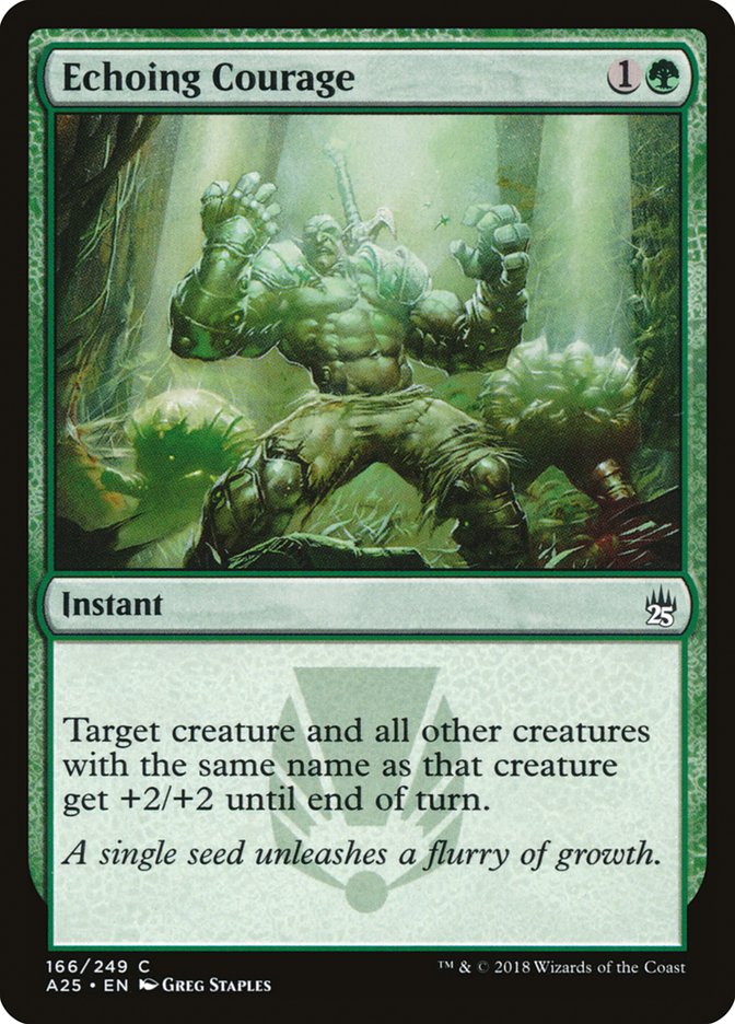 Echoing Courage - (Foil): Masters 25