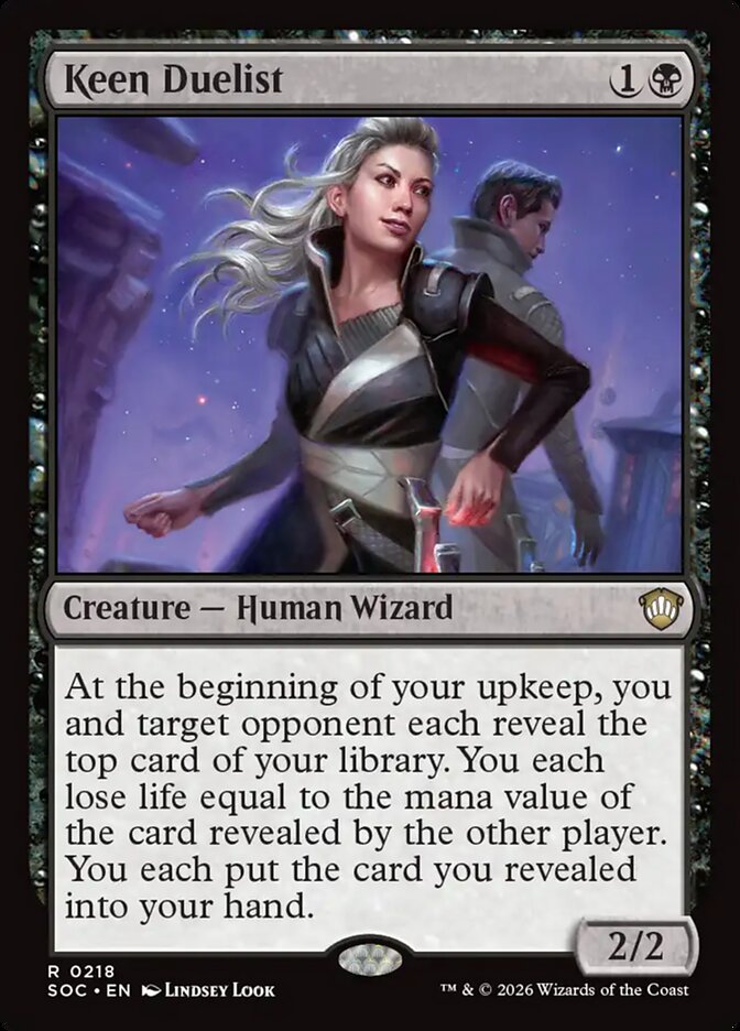 Keen Duelist: Secrets of Strixhaven Commander