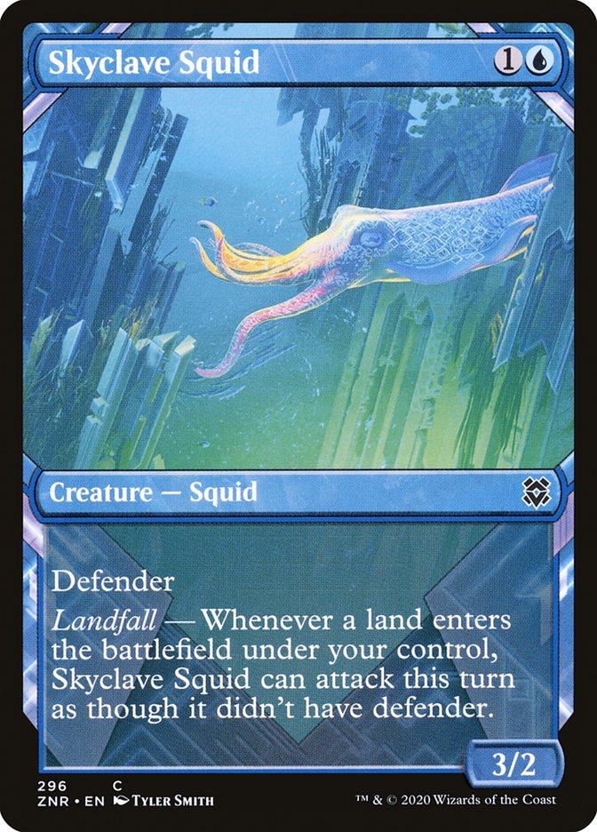 Skyclave Squid (Showcase): Zendikar Rising