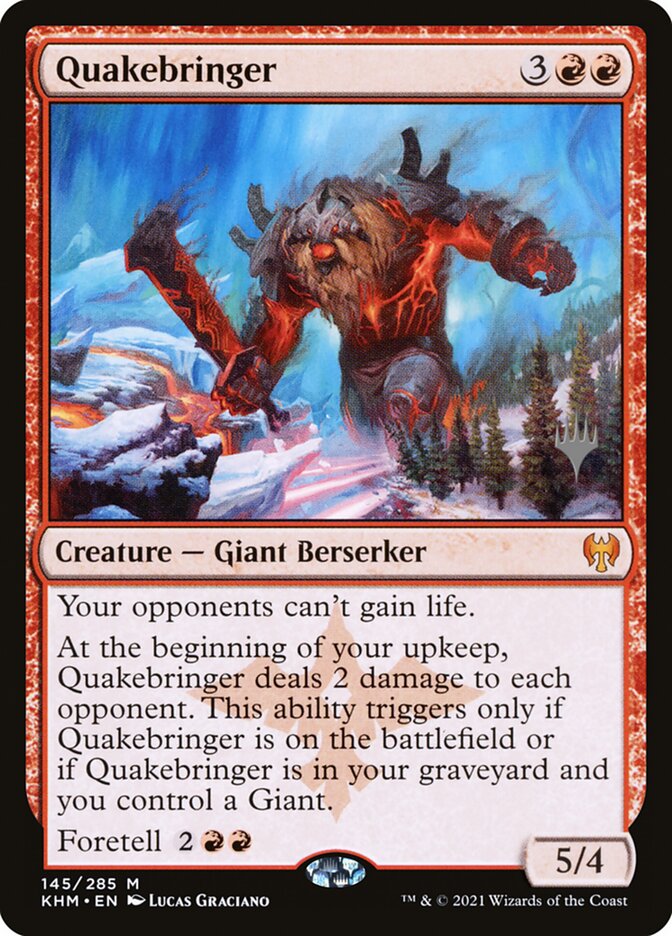 Quakebringer (Promo Pack) (Kaldheim): Kaldheim Promos