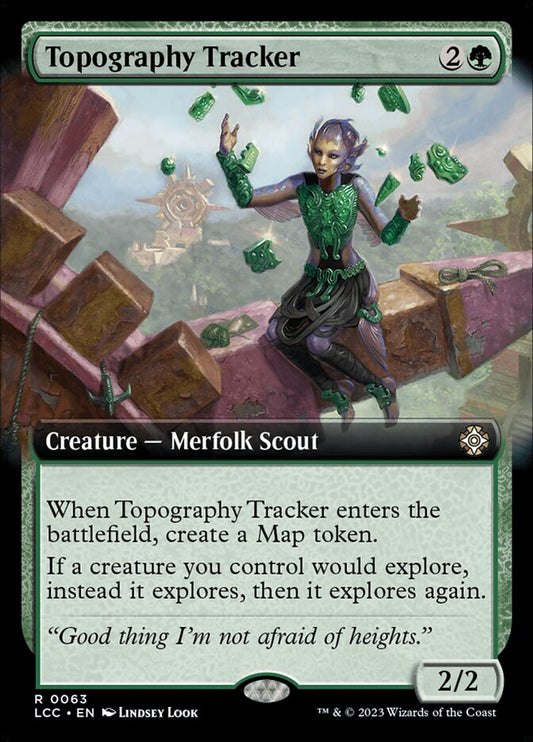 Topography Tracker (Extended Art): The Lost Caverns of Ixalan Commander