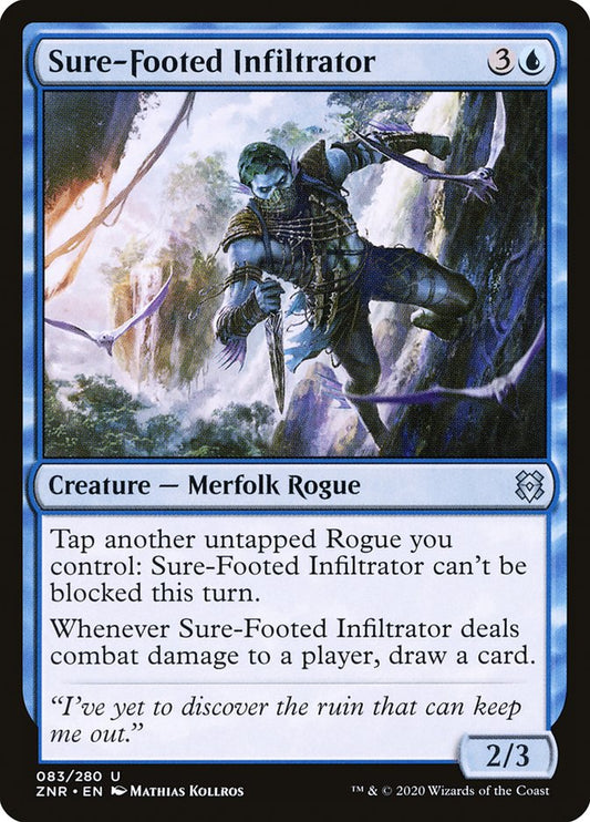 Sure-Footed Infiltrator: Zendikar Rising