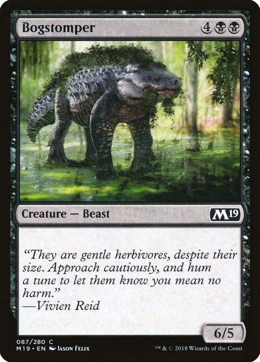 Bogstomper - (Foil): Core Set 2019