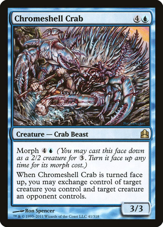 Chromeshell Crab: Commander 2011
